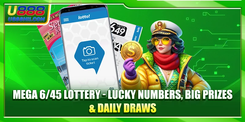 Mega 6/45 Lottery - Lucky Numbers, Big Prizes & Daily Draws