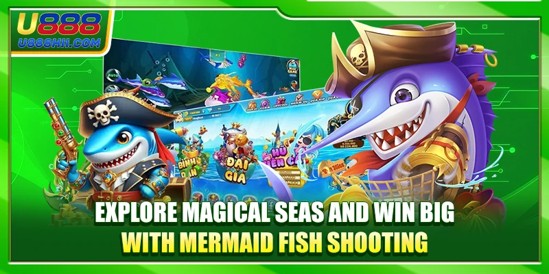 Explore magical seas and win big with Mermaid Fish Shooting