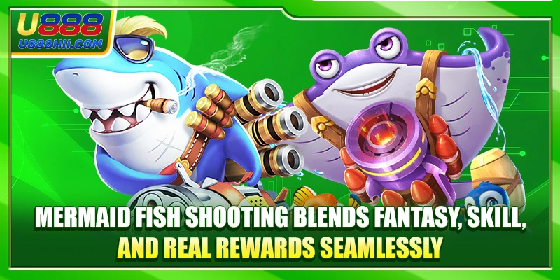 Mermaid Fish Shooting blends fantasy, skill, and real rewards seamlessly