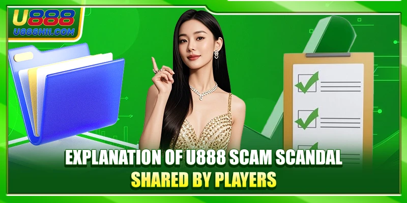 Explanation of U888 scam scandal shared by players Explanation of U888 scam scandal shared by players