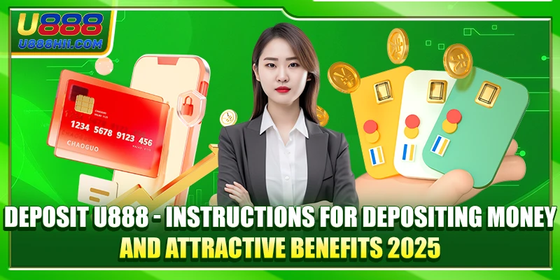 Deposit U888 Depositing MoneyAttractive Benefits 2025