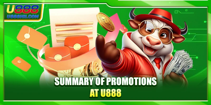 Summary of promotions at U888