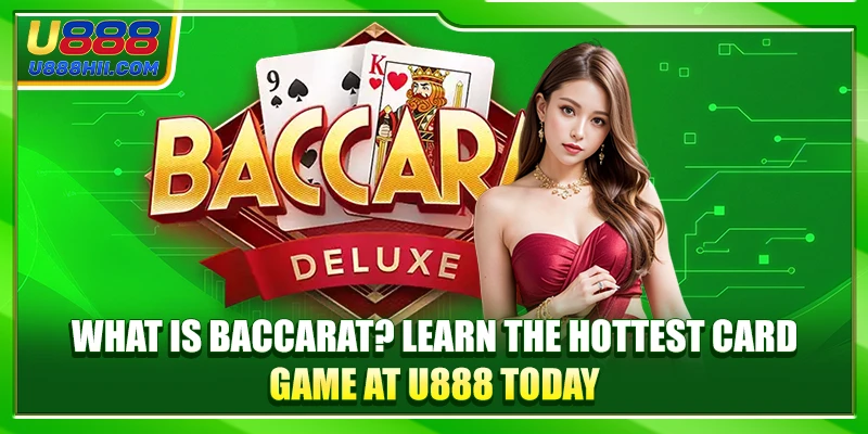 What Is Baccarat? Learn The Hottest Card Game At U888 Today