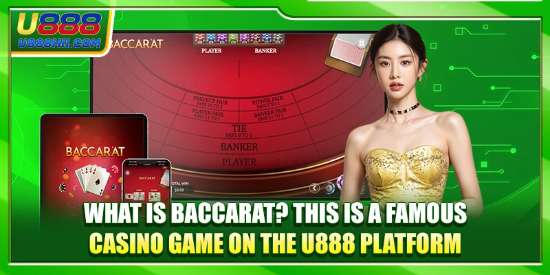 What is Baccarat? This is a famous casino game on the U888 platform